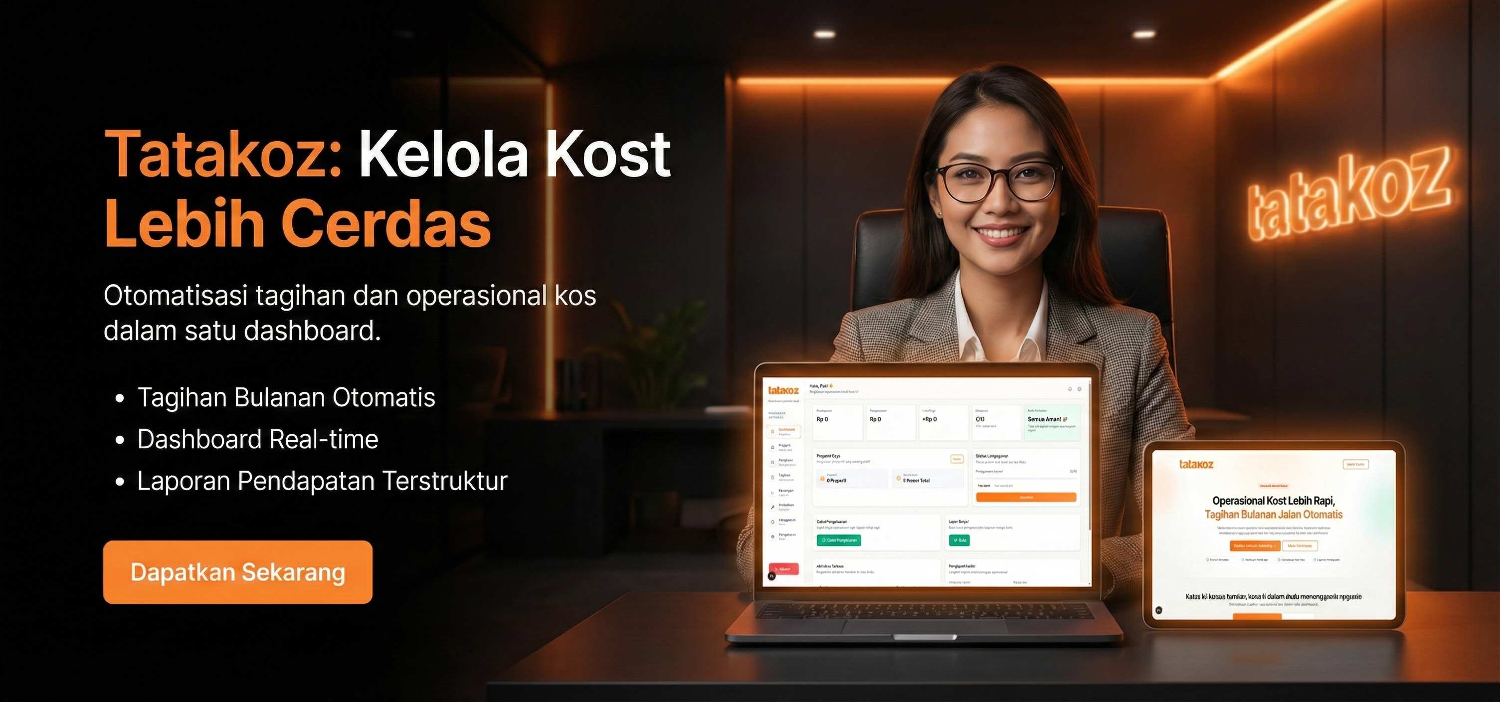 TataKoz untuk mengelola operasional kost